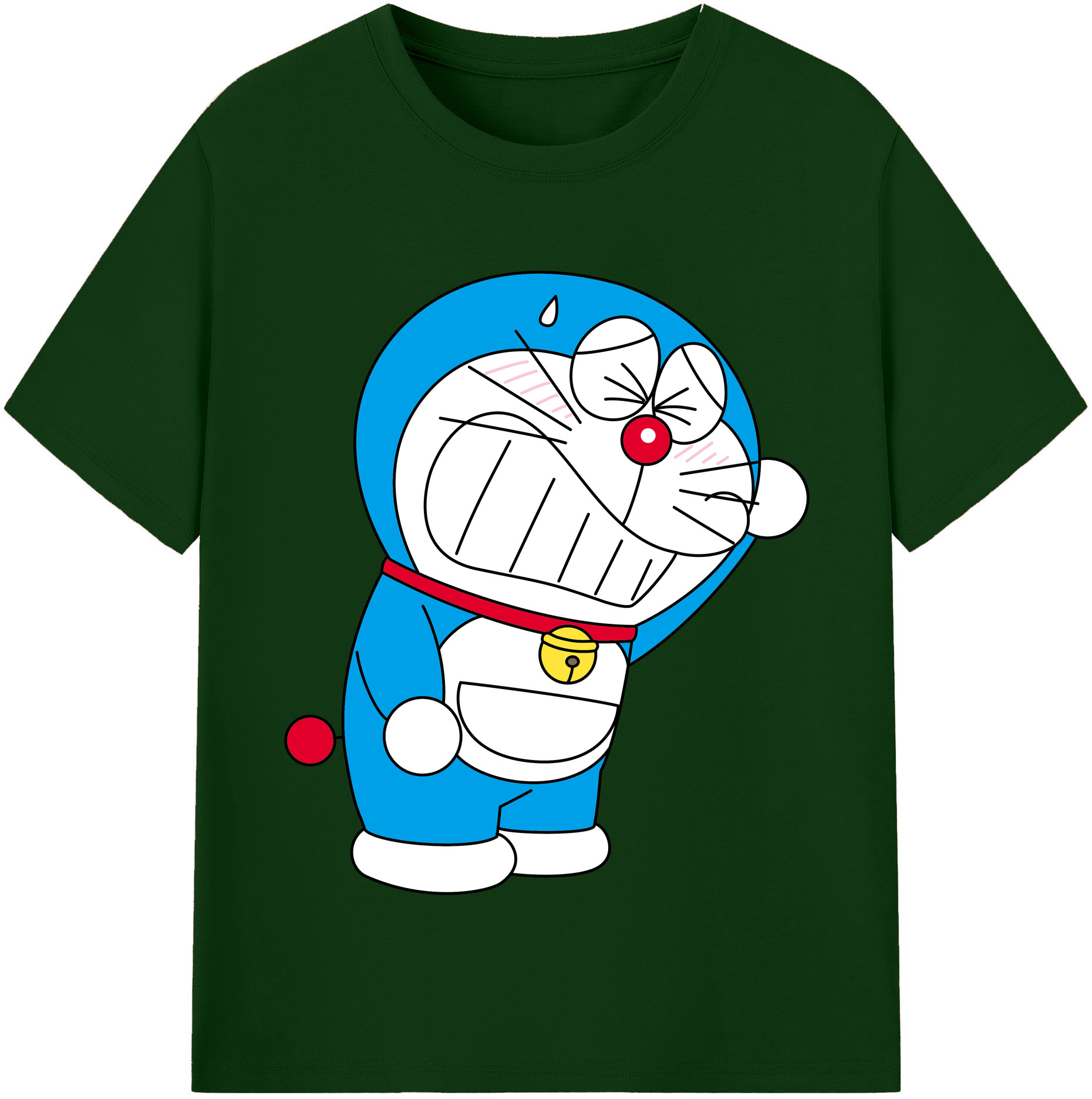 （画像用） ドラえもん Doraemon 綿100％半袖Tシャツ（フロントプリント）